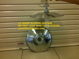 Kap Lampu WD Stainless Stell E27